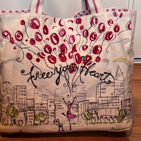 Brighton Follow Your Heart Tote Bag - Picture 2 of 4